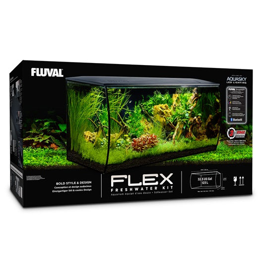 FLUVAL FLEX ACUARIO NEGRO | PetPartners CL