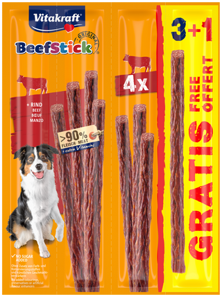 VITAKRAFT BEEF STICK 3+1
