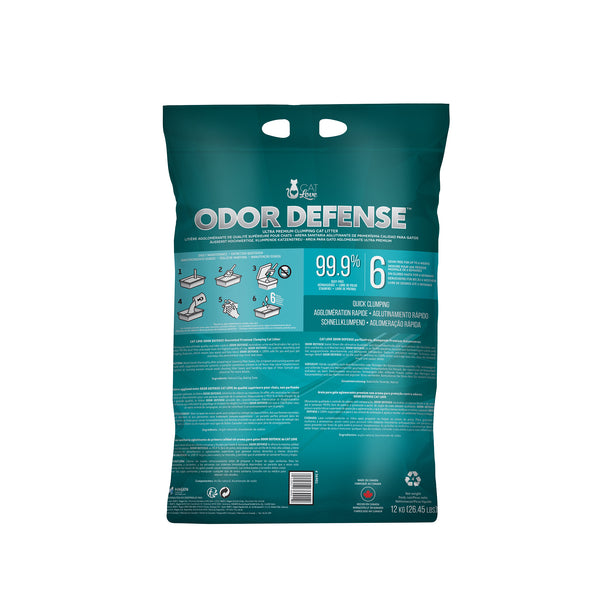 CAT LOVE ARENA ODOR DEFENSE 12KG