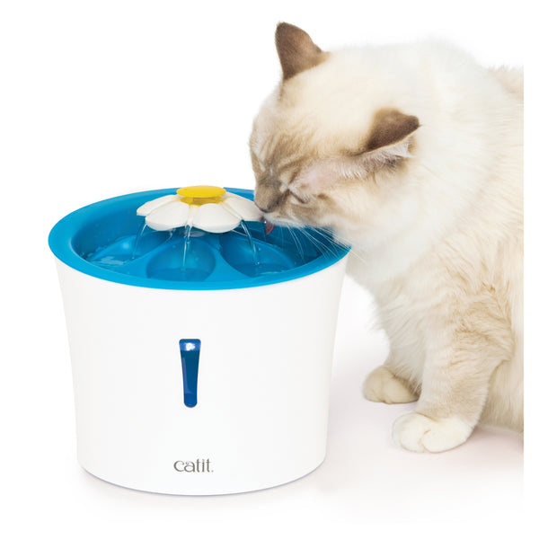 CATIT 2.0 FUENTE BEBEDERA FLOR LED 3L