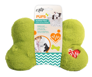 AFP PUPS ALMOHADA HUESITO CON CORAZON