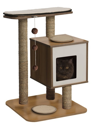 CATIT VESPER CAT FURNITURE V BASE NOGAL