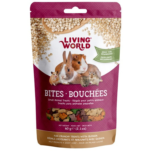 LIVING WORLD GOLOSINA PEQ. ANIMALES QUINOA 50 GR