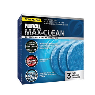 FLUVAL ALMOHADILLA MAX CLEAN FX4/FX5/FX6 3PK