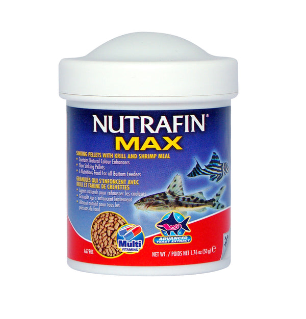 NUTRAFIN MAX PECES DE FONDO KRILL Y CAMARONES PELLET 50G