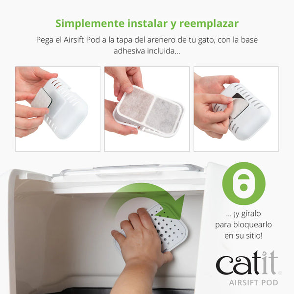 CATIT AIRSIFT SOPORTE MAS FILTRO PURIFICADOR