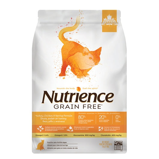 NUTRIENCE GR.FREE CAT PAVO POLLO ARENQUE