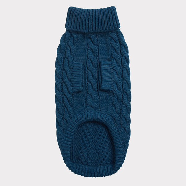 GF PET SWEATER CHALET VERDE AZULADO OSCURO