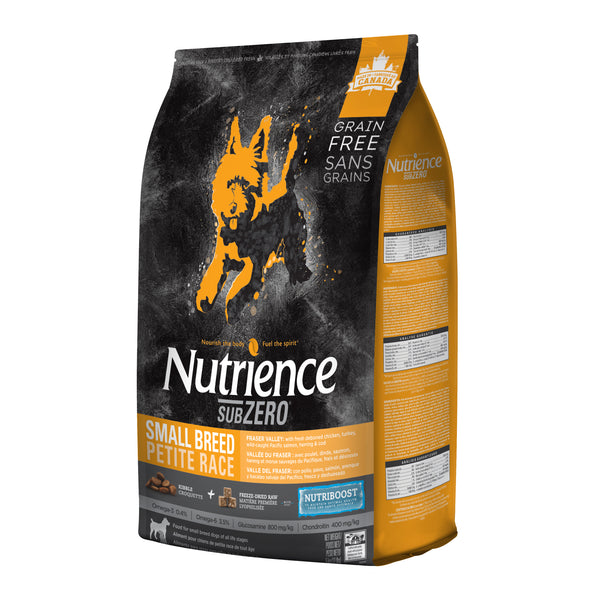 NUTRIENCE SUBZERO DOG FRASER VALLEY SMALLBITE