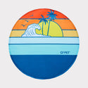 GFPET ICE MAT REDONDO AZUL