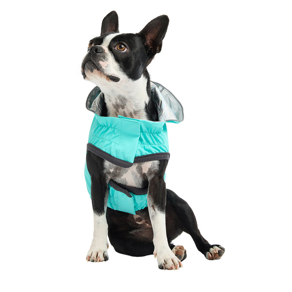 GF PET IMPERMEABLE REVERSIBLE NEON AQUA