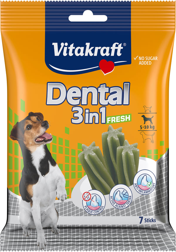 VITAKRAFT DENTAL 3IN1 FRESH SMALL
