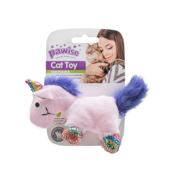 PAWISE PELUCHE UNICORNIO CON CATNIP