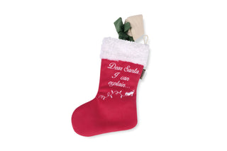 PLAY JUGUETE MERRY WOOFMAS GOOD DOG STOCKING