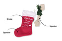 PLAY JUGUETE MERRY WOOFMAS GOOD DOG STOCKING