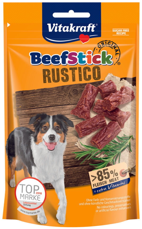 VITAKRAFT BEEF STICK RUSTICO DISPLAY X 7