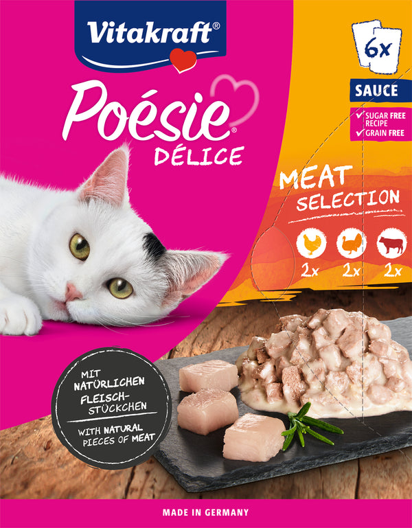 VITAKRAFT POESIE DELICE MULTIPACK CARNES
