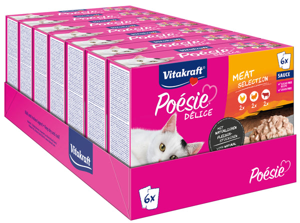 VITAKRAFT POESIE DELICE MULTIPACK CARNES