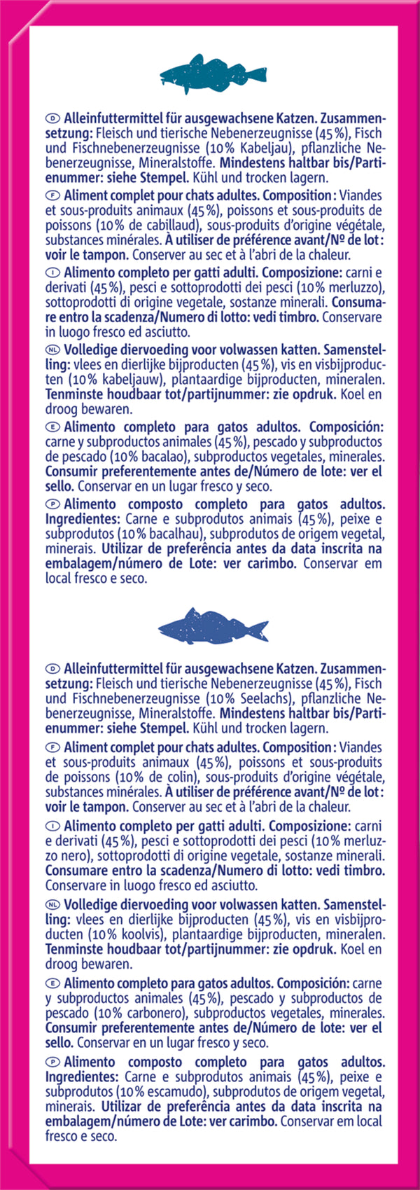 VITAKRAFT POESIE DELICE MULIPACK PESCADOS