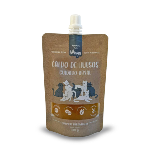 WINGA CALDO DE HUESO DE RENAL GATO DISPLAY X 10